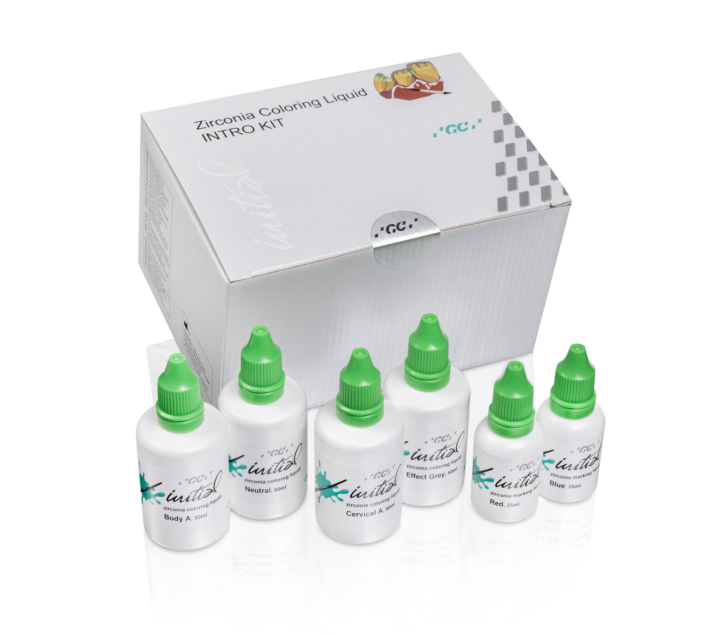 GC Initial Zr Coloring Liquid - INTRO KIT