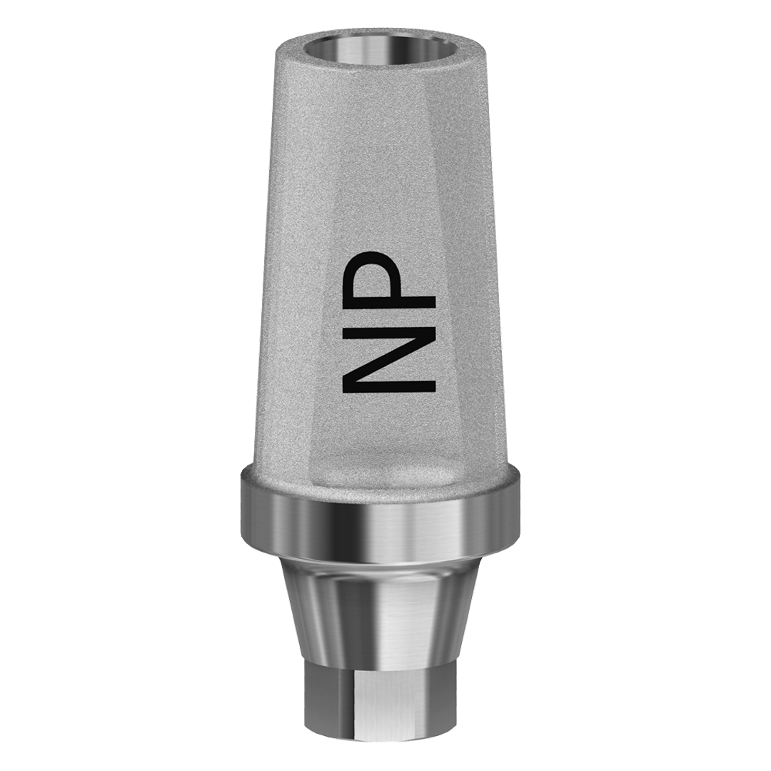 Straight abutment compatible with NobelActive® / Replace® CC