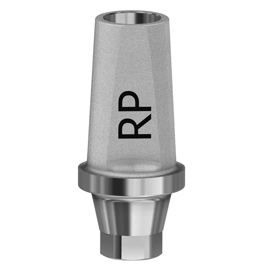 Straight abutment compatible with NobelActive® / Replace® CC