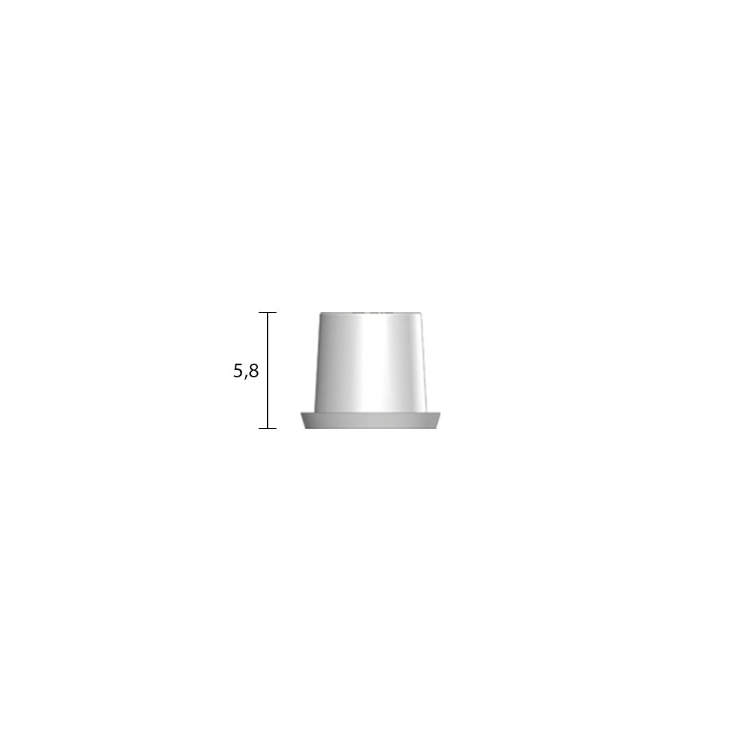 Ready Abutment Burnout Cap-brug