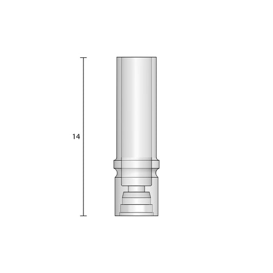 SR Plastic Cylinder single-unit