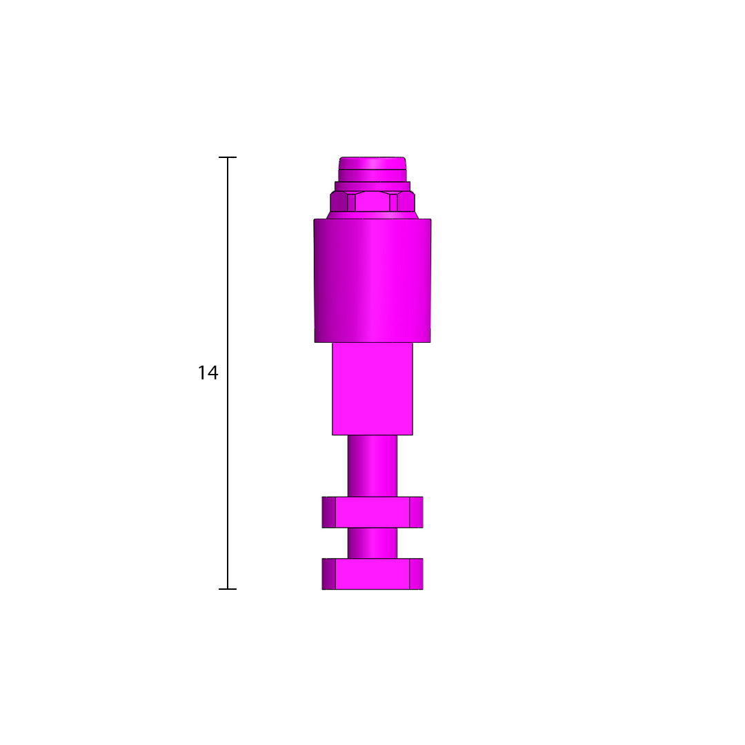 SR Abutment Analog single-unit