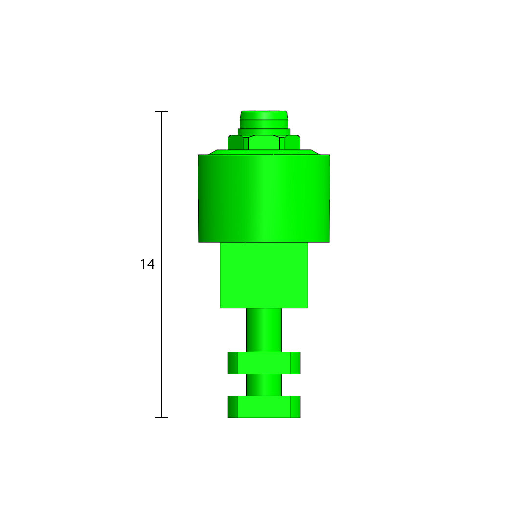 SR Abutment Analog single-unit