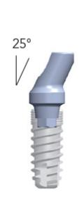 Smart abutments (gehoekt 25°)