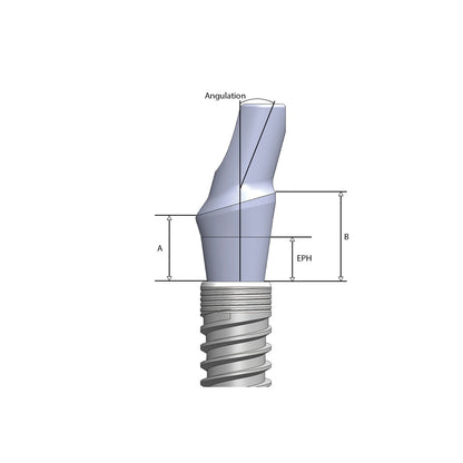 Smart abutments (gehoekt 15°)