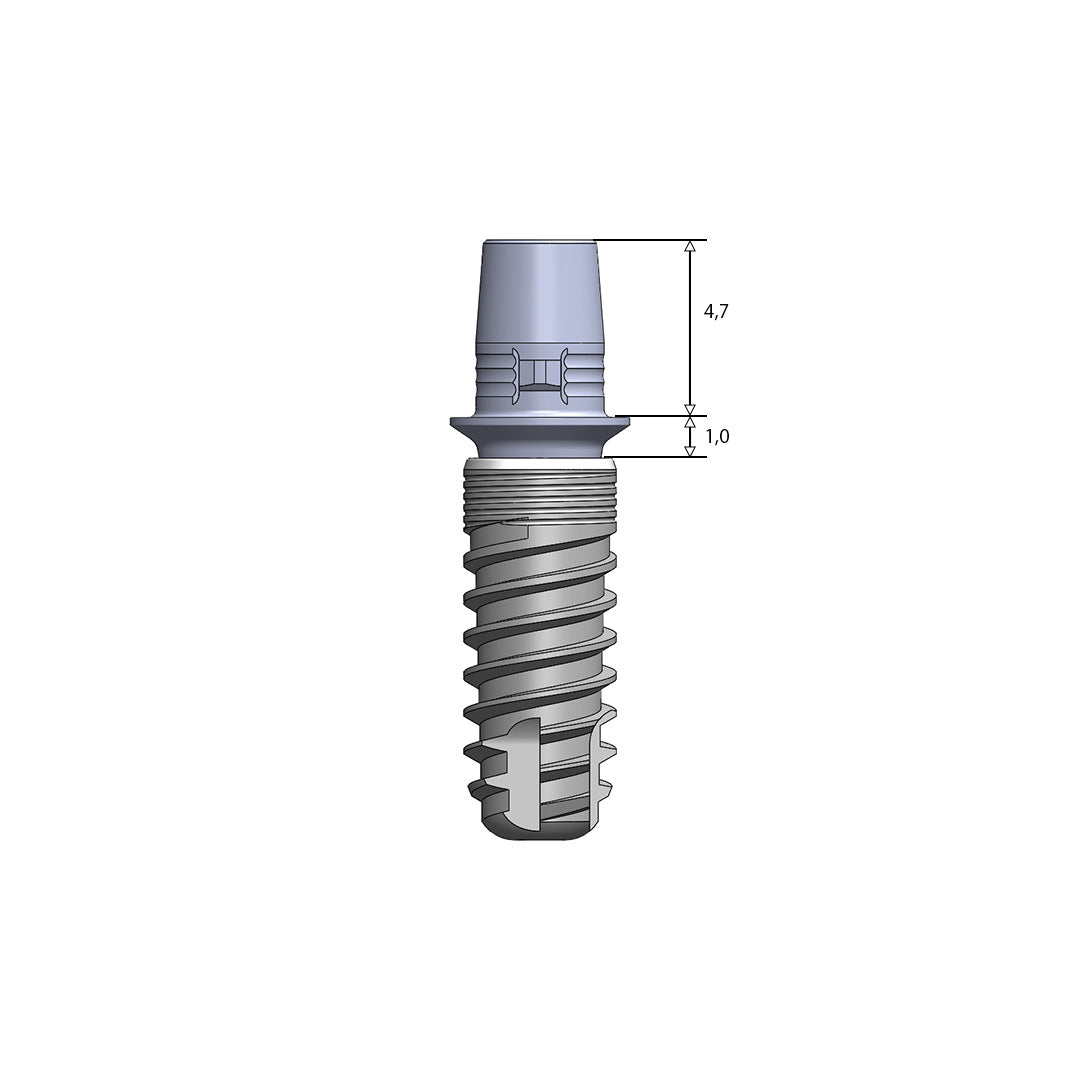 Universeel hybride abutment