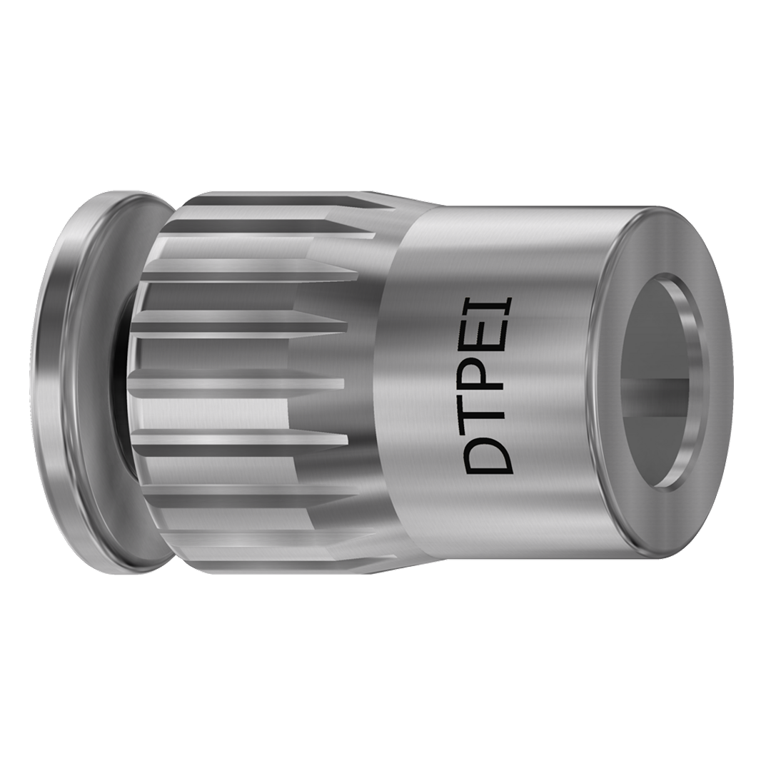 Manual driver for intraoral scan abutment